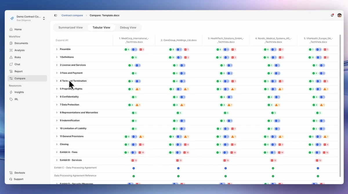 Jurimesh legal knowledge graph interface